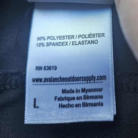 Avalanche Women's Size L Running Shorts Black - Picture 4 of 4